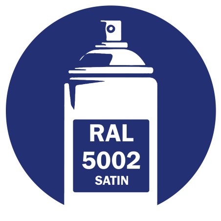 Bombe peinture RAL 5002 Bleu Outremer Satin 400ml