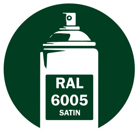 Bombe de peinture RAL 6005 Vert mousse satin 400ml