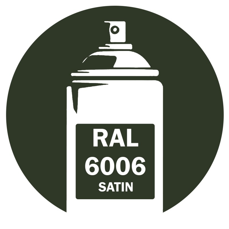 Bombe de peinture RAL 6006 Olive gris satin 400ml