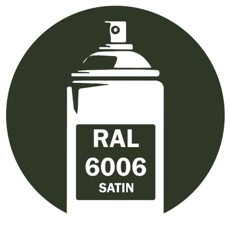 Bombe de peinture RAL 6006 Olive gris satin 400ml