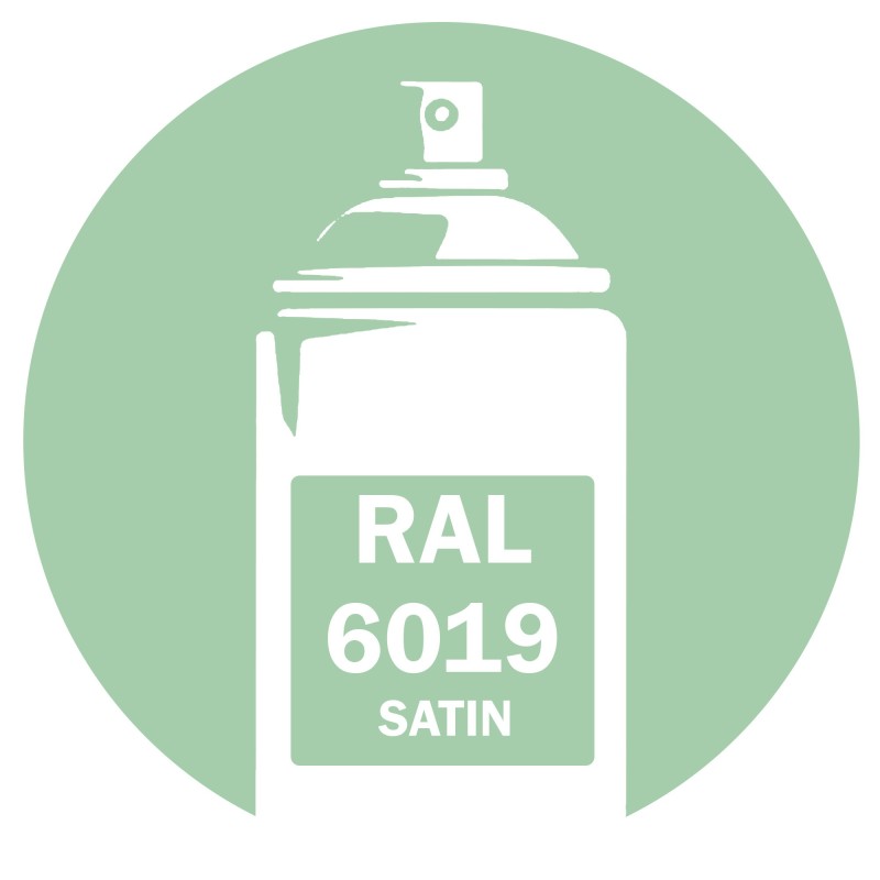 Bombe de peinture RAL 6019 Vert blanc DISOLAC 400ml