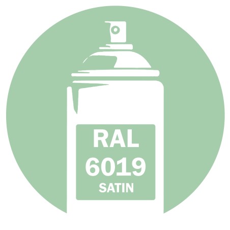 Bombe de peinture RAL 6019 Vert blanc DISOLAC 400ml