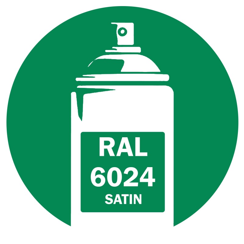 Bombe de peinture RAL 6024 Vert signalisation satin