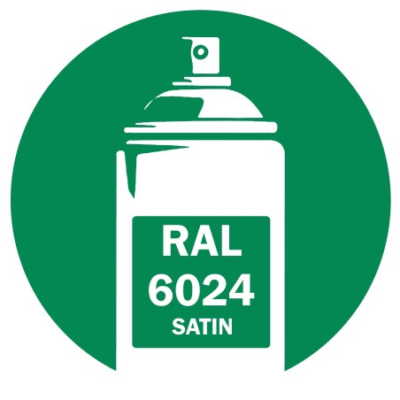 Bombe de peinture RAL 6024 Vert signalisation satin