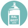 Bombe de peinture RAL 6027 Satin 400ml DISOLAC Bombe de peinture RAL 6027 Satin 400ml DISOLAC